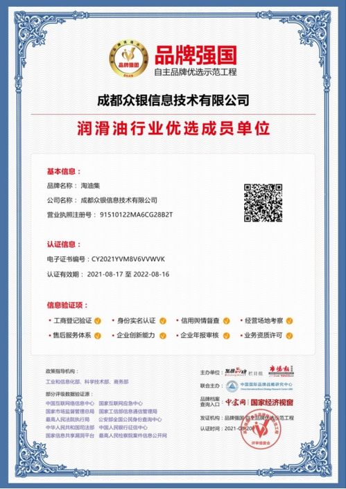 淘油集入選“品牌強(qiáng)國(guó)”示范工程成員單位 引領(lǐng)經(jīng)濟(jì)信息咨詢新風(fēng)向